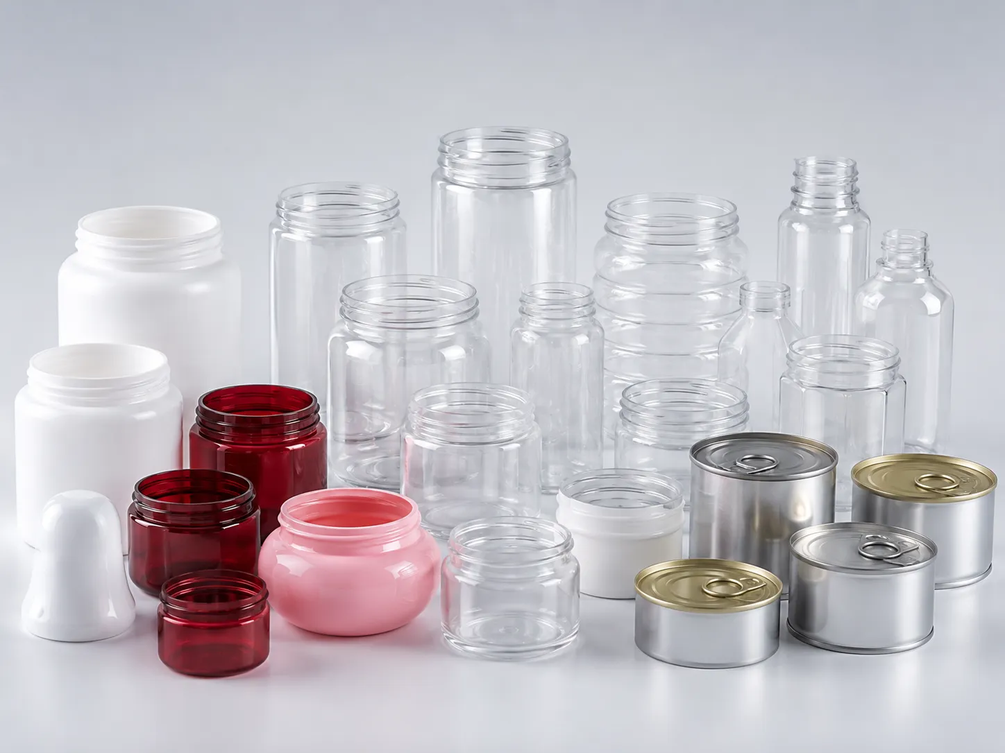 PET food jars cans series wide-mouth container range Ever-Power