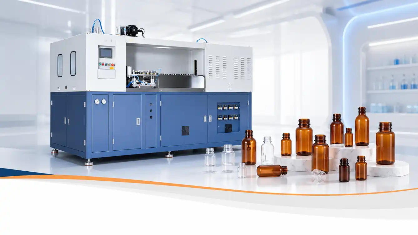 HGA.AS-4C76.2 four-cavity medicine bottle blow molding machine